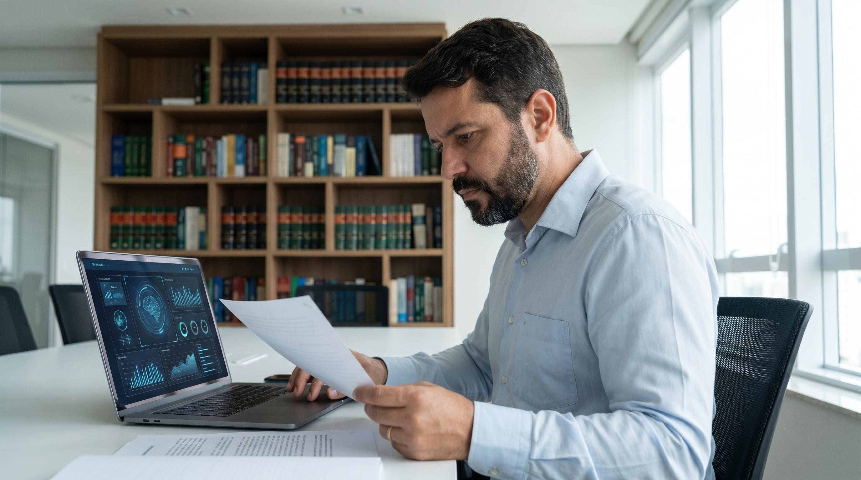 IA para Advogados: Reduza 80% do Tempo de Revisão de Documentos