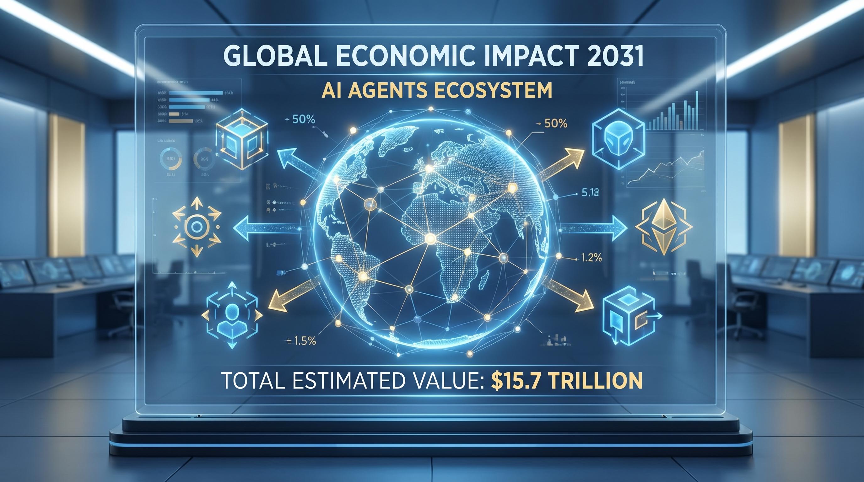 Agentes de IA: A Revolução que vai gerar $22.5 trilhões até 2031