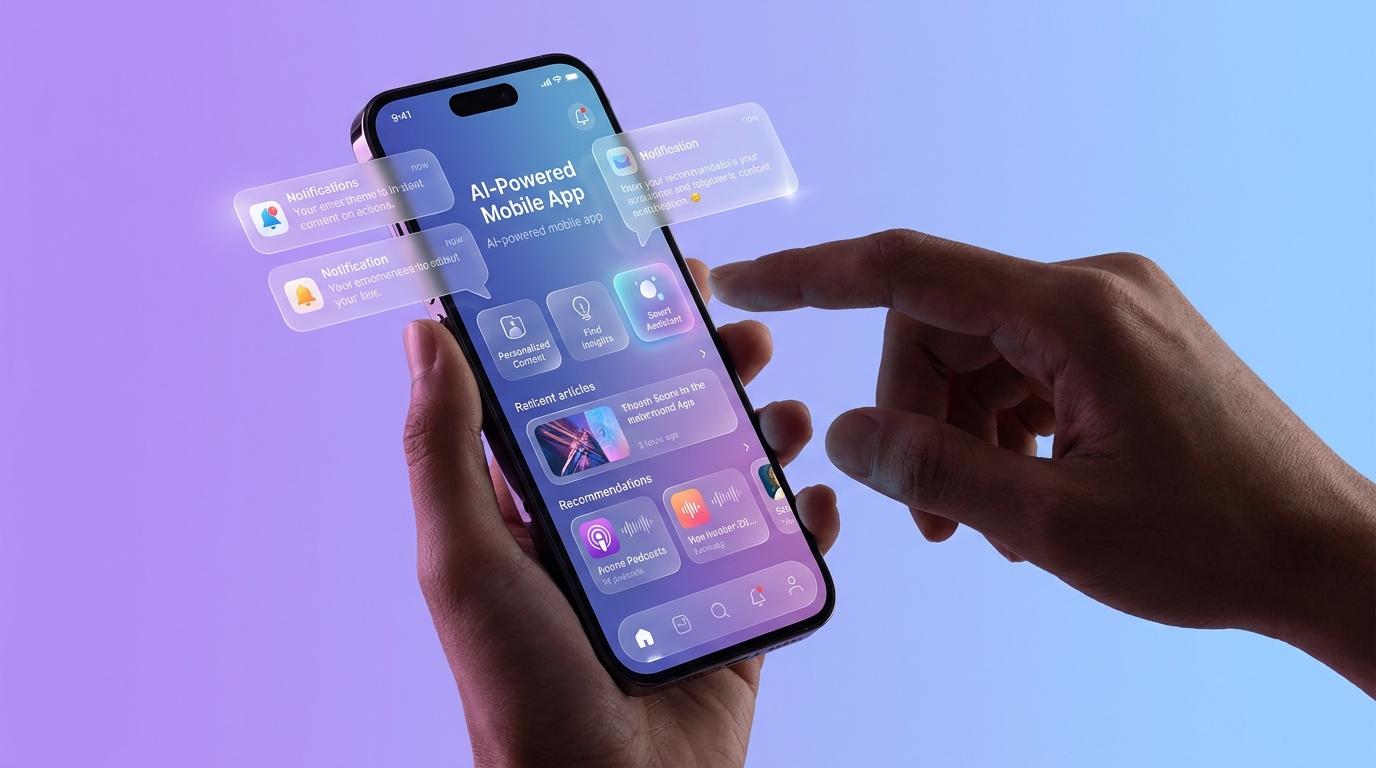 Apps mobile com IA superam tradicionais: 35% mais retenção, 40% melhor engajamento