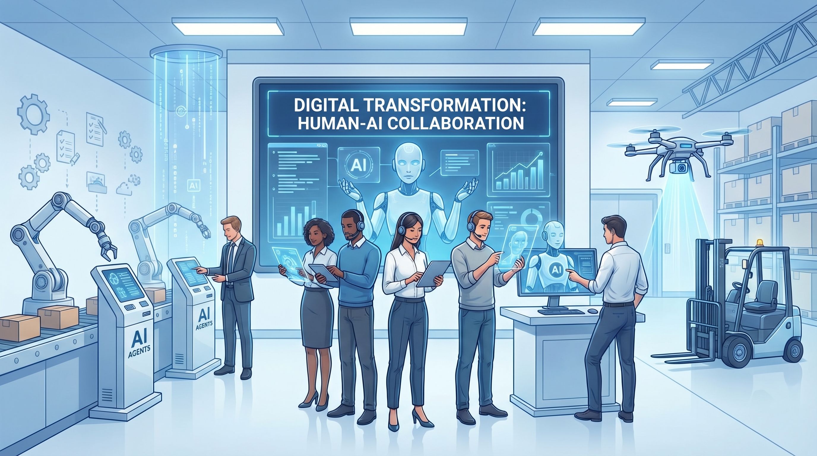 Agentes de IA Autônomos vão Substituir 60% dos Papéis Repetitivos até 2028